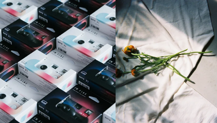  情侶打卡_菲林攝影_菲林相機 